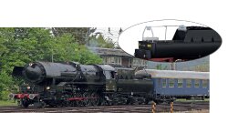 Tillig 02065 - TT Dampflokomotive Reihe 55, Museumslok...