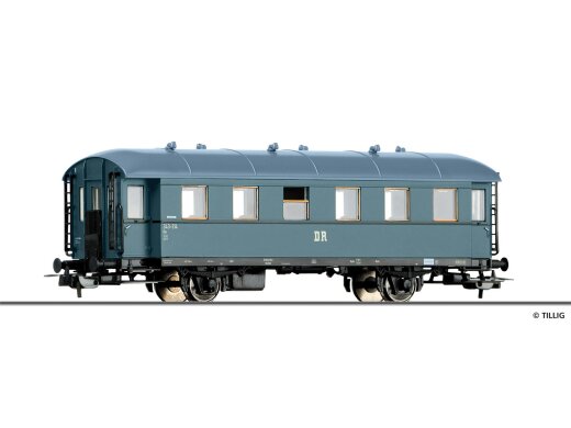 Tillig 74973 - H0 Personenwagen 2. Klasse Bip der DR, Ep. III