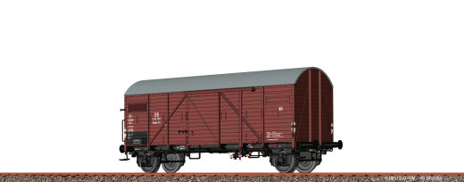 Brawa 50720 - H0 Gedeckter G&uuml;terwagen Gmhs35 DB III