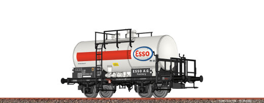 Brawa 50855 - H0 Kesselwagen 2-achsig Z[P] &quot;Esso&quot; DB IV