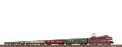 Brawa 50892 - H0 Durchgangszug-Set D 1050 DR, 6er-Set Ep....