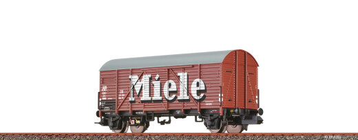 Brawa 67332 - N Gedeckter G&uuml;terwagen Gms35 &bdquo;Miele&rdquo; DB III