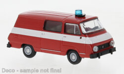 Brekina 30812 - H0 Skoda 1203 Halbbus rot, 1969, Feuerwehr