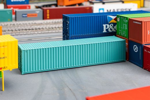 Faller 182103 - 40 Container, gr&uuml;n