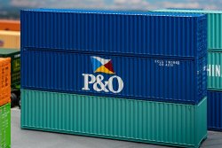 Faller 182104 - 40 Container P&amp;O