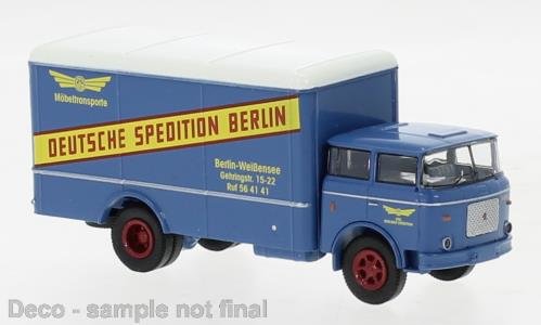 Brekina 71854 - LIAZ 706 Koffer 1970, VEB Deutsche Spedition Berlin,