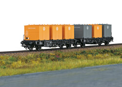 Trix T24162 - Beh&auml;ltertransport-Doppelwagen