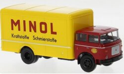 Brekina 71860 - H0 LIAZ 706 Koffer 1970, Minol