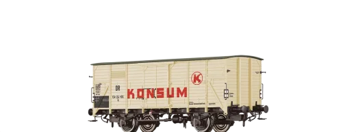 Brawa 50765 - H0 Gedeckter Güterwagen G &quot;Konsum&quot; der DR IV