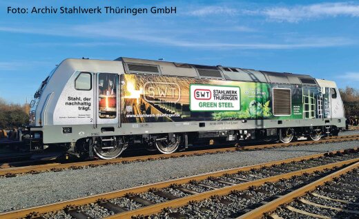 Piko 57345 - ~Diesellok Traxx Stahlwerk Th&uuml;ringen VI + PluX22 Dec.