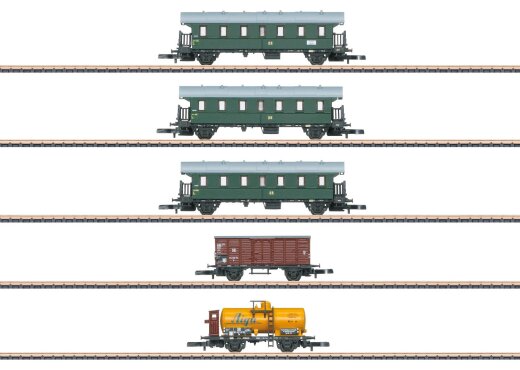 M&auml;rklin 87503 - Z Wagen-Set &quot;R&uuml;ganer B&auml;der-PmG&quot; DR