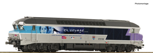 Roco 7310027 - Diesellokomotive CC 72130, SNCF DCC Digital / Sound