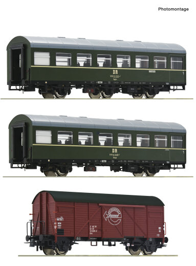 Roco 6200010 - 3-tlg. Set 2: Personenzug, DR DC