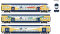 Roco 6220105 - 3-tlg. Set: Doppelstockwagen, metronom AC