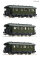 Roco 6200059 - 3-tlg. Set: Personenwagen, PKP DC