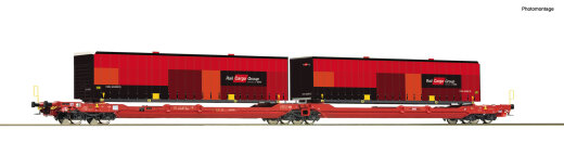 Roco 6600033 - Doppeltaschen-Gelenkwagen T3000e, &Ouml;BB/RCW DC