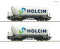 Roco 6600051 - 2-tlg. Set: Silowagen, Holcim DC