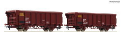 Roco 6600082 - 2-tlg. Set: Rolldachwagen, FS DC