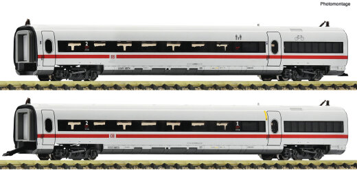 Fleischmann 7760007 - 2-tlg. Set 1: Zwischenwagen ICE-T (BR 411), DB AG Ep.6 DC