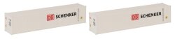 Faller 182153 - 40 Container DB, 2er-Set