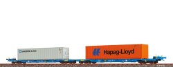 Brawa 48109 - H0 Containerwagen Sffggmrrss36 &quot;MAERSK...