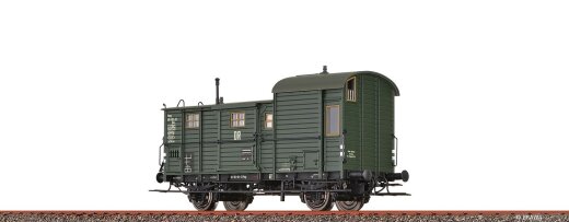 Brawa 48371 - H0 G&uuml;terzuggep&auml;ckwagen Pwg 88 DR III