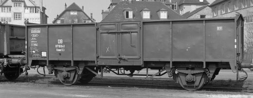 Brawa 50056 - H0 Offener G&uuml;terwagen Omm53 DB III