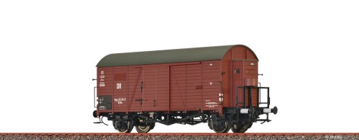 Brawa 50743 - H0 Gedeckter G&uuml;terwagen Grhs DRG II