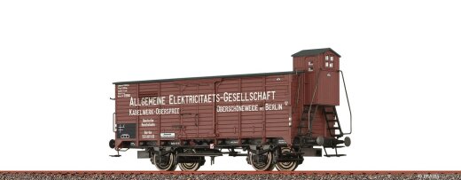 Brawa 50791 - H0 Gedeckter G&uuml;terwagen G &quot;AEG&quot; DRG II