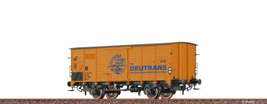 Brawa 50968 - H0 Gedeckter G&uuml;terwagen Gw &quot;Deutrans&quot; DR III