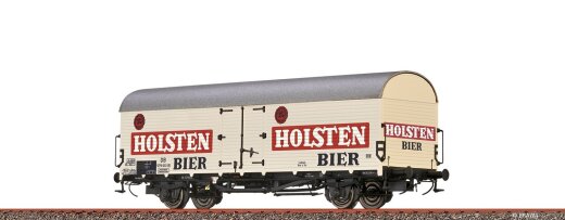 Brawa 50983 - H0 Gedeckter G&uuml;terwagen Tnfhs 38 &quot;Holsten&quot; DB III