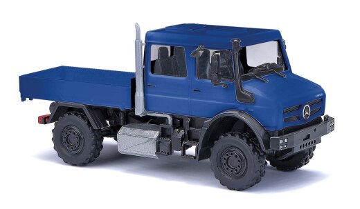 Busch 51082 - Unimog U 5023 Doppelkabine, Blau