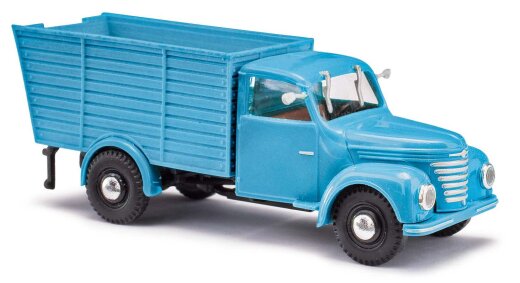 Busch 52098 - Framo V901/2 Tiertransporter, Blau