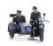 Artitec 387.580 - H0 Fertigmodell Reichspolizeimotorrad mit Beiwagen + 2 Figuren