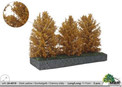 MBRmodel 50-4019 -Gro&szlig;e B&uuml;sche 3 St&uuml;ck dunkelgelb