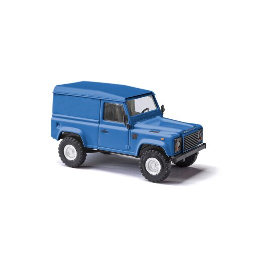Busch 54350 - Land Rover Defender 90 Kasten, Blau