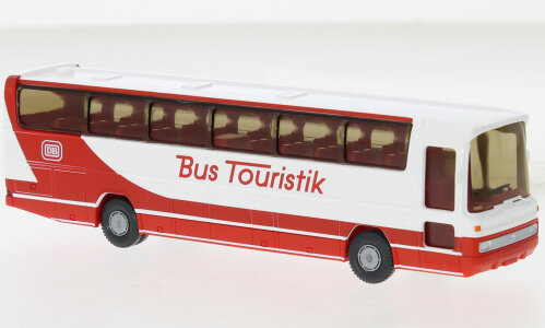 Brekina PMS 253849 - H0 Set Edition Deutsche Bundesbahn Nr. 14 Mercedes O 303 DB Bus Touristik