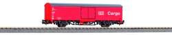 Piko 98549A1-H0 Gedeckter G&uuml;terwagen DB AG V, rot, #1