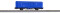 Piko 98549C1-H0 Gedeckter G&uuml;terwagen PKP Cargo VI, blau, #1