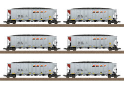 Trix T24911 - H0 US Hopper Car-Set BNSF