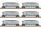 Trix T24911 - H0 US Hopper Car-Set BNSF