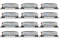 M&auml;rklin 45666 - H0 US Hopper Car-Set BNSF