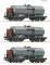 Roco 6600062 - 3-tlg. Set: Kesselwagen DRG Ep.2