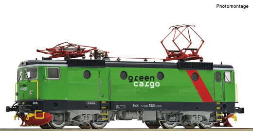 Roco 7500007 - H0 Elektrolokomotive Rc4 1305, Green Cargo Ep. 6