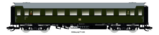 Saxonia 87182 - H0 Personenwagen C4&Uuml; Sa 07, DR Ep.III