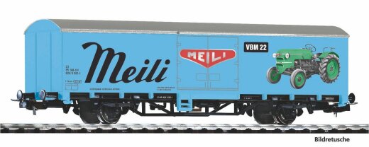 Piko 27728 - H0 Ged. G&uuml;terwg. &quot;Meili Traktoren&quot; SBB VI