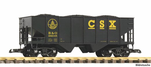 Piko 38973 -  G-Sch&uuml;ttgutwg. CSX-B&amp;O mit Kohleladung