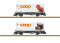 LGB L45888- Containerwagen Set COOP RhB