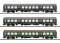 M&auml;rklin 42580 - H0 Personenwagen-Set Halberst&auml;dter Mitteleinstiegswagen