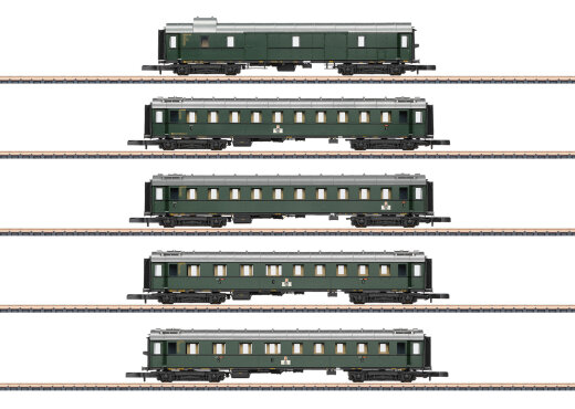 M&auml;rklin 87620 - Z Schnellzugwagen-Set der Einheitsbauart 1928 bis 1930